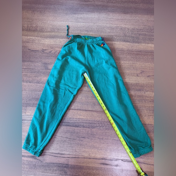 Aviator Nation Bolt Stripe Sweatpants-Kelly Green-Size XS - Picture 8 of 9
